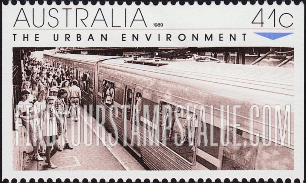 FindYourStampsValue: The Urban Environment: Commuter train