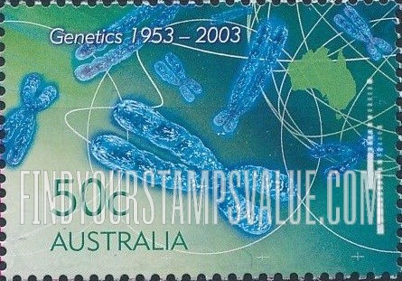 FindYourStampsValue: Genetics: Kangaroo chromosomes in cell division