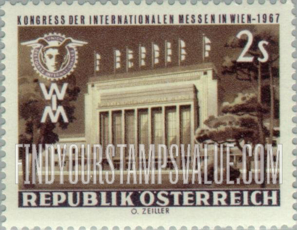 FindYourStampsValue: Main Gate to Fair, Prater, Vienna