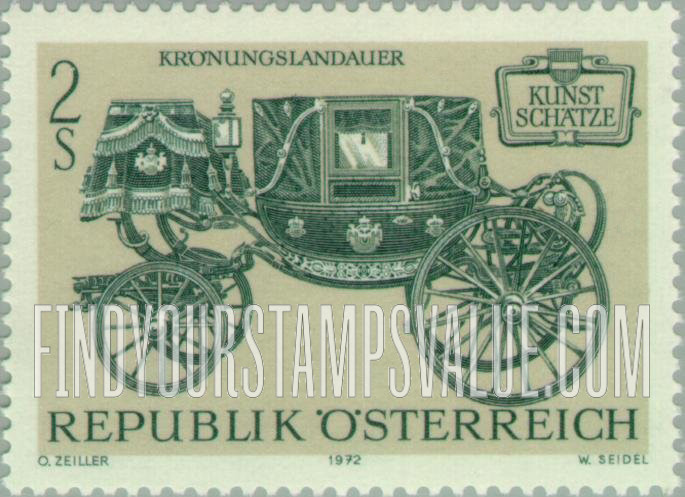 FindYourStampsValue: Coronation landau, 1824