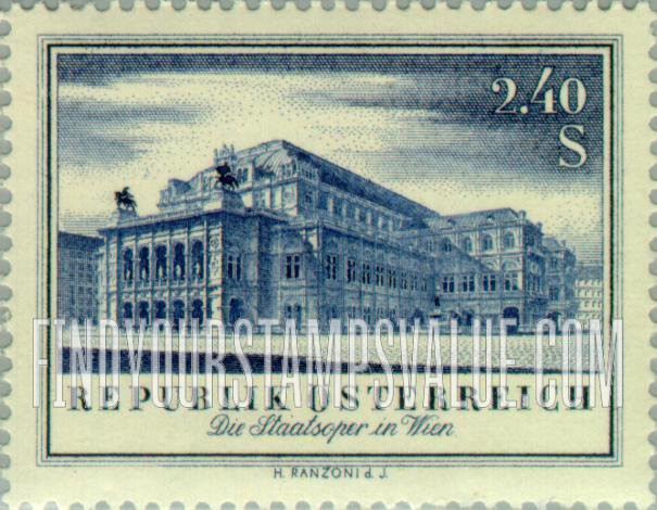 FindYourStampsValue: Opera House, Vienna
