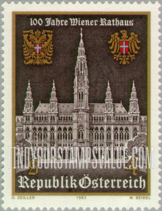 FindYourStampsValue: Vienna Rathaus Centenary