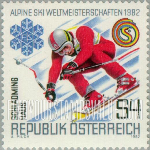 FindYourStampsValue: Schladming-Haus Alpine World Skiing Championship