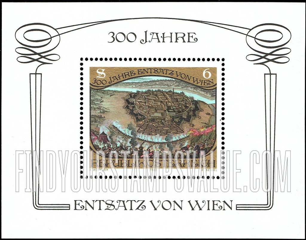 FindYourStampsValue: Battle of 1683 to Relieve Vienna, by Frans Geffel