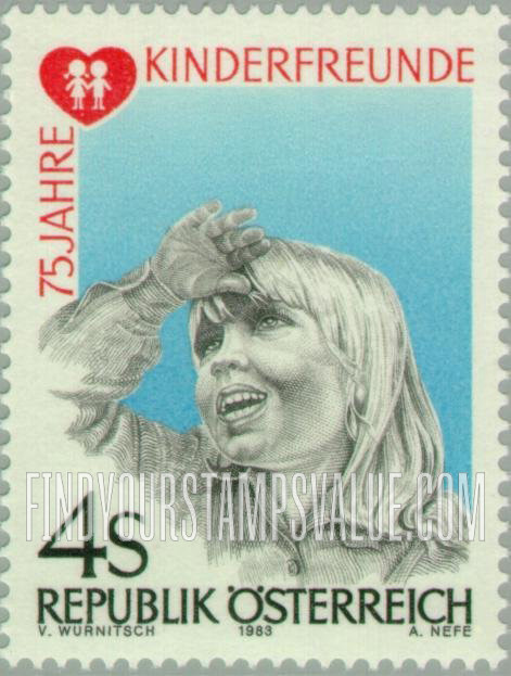 FindYourStampsValue: 75th Anniversary Children’s Friends Organization