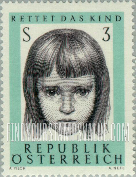 FindYourStampsValue: Young Girl