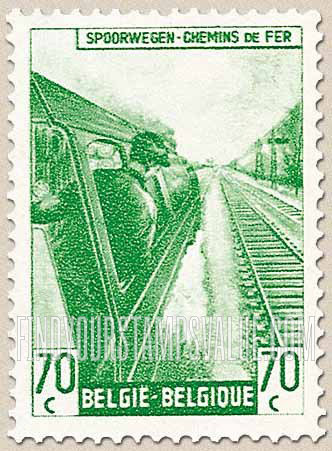FindYourStampsValue: Parcel Post and Railway: Engineer at Throttle