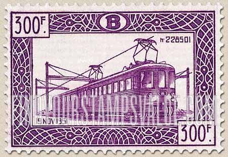 FindYourStampsValue: Parcel Post and Railway: Electric locomotive