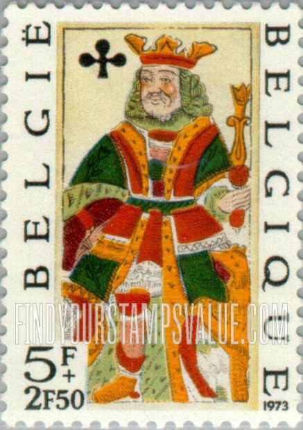 FindYourStampsValue: Semi-Postal, Old Playing Cards: King of Clubs