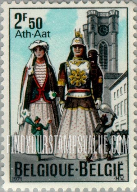 FindYourStampsValue: Mr. and Mrs. Goliath, the Giants of Ath