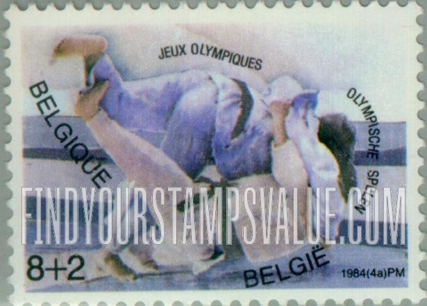 FindYourStampsValue: Semi-Postal: Judo