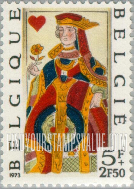FindYourStampsValue: Semi-Postal: Queen of Hearts
