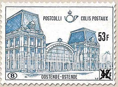 FindYourStampsValue: Parcel Post and Railway: Ostend Station
