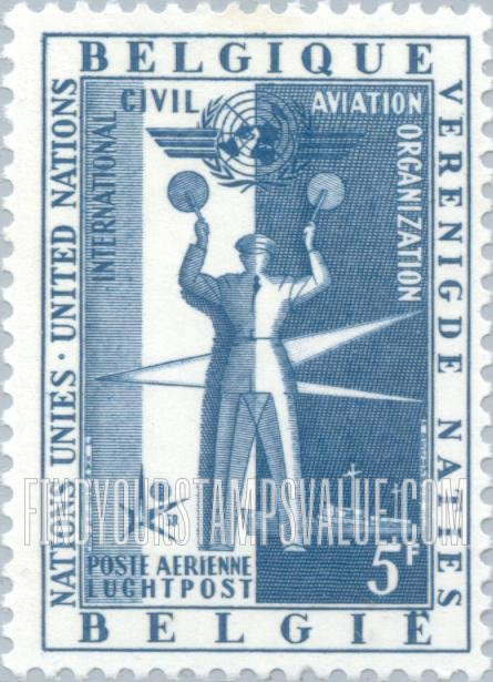 FindYourStampsValue: Air Post, UN: ICAO