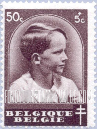FindYourStampsValue: Semi-Postal: Prince Baudouin