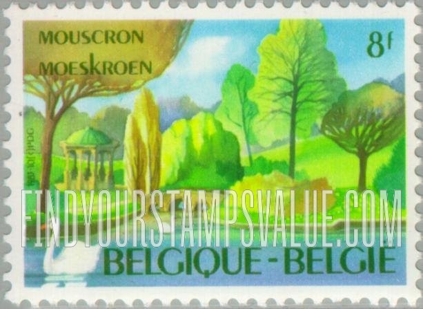 FindYourStampsValue: Park, Mouscron