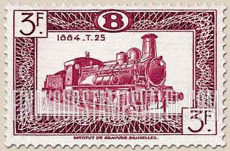 FindYourStampsValue: Parcel Post and Railway: Locomotive