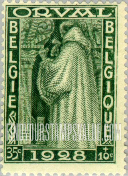 FindYourStampsValue: Semi-Postal: Monk Carving Capital of Column