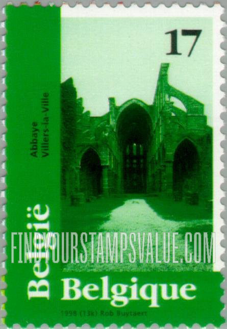 FindYourStampsValue: European Heritage Days: Villers-la-Ville Abbey