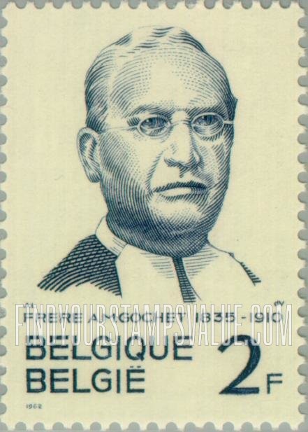 FindYourStampsValue: Bro. Alexis-Marie Gochet (1835-1910), Geographer, Educator