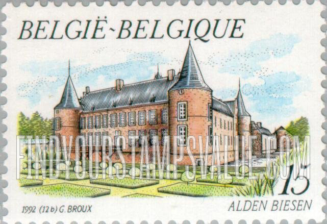 FindYourStampsValue: Tourism: Landcommander Castle Alden Biesen, Bilzen
