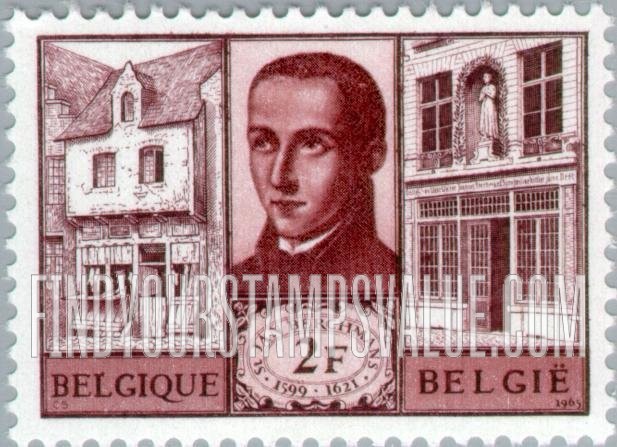FindYourStampsValue: St. Jean Berchmans and his Birthplace