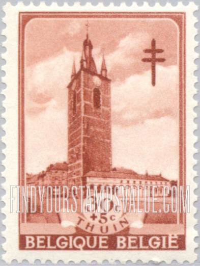 FindYourStampsValue: Semi-Postal: Thuin
