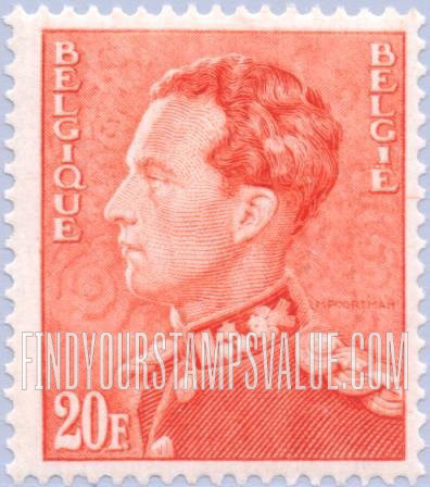 FindYourStampsValue: King Leopold III