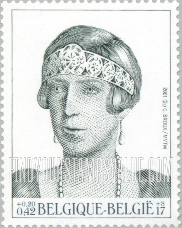 FindYourStampsValue: Semi-Postal, Royalty: Queen Elisabeth (1876-1965)