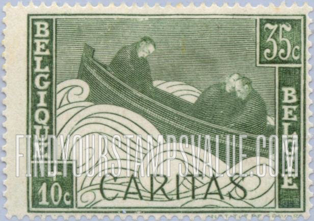 FindYourStampsValue: Semi-Postal: Boat Adrift