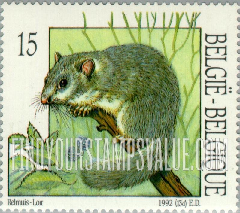 FindYourStampsValue: Animals: Dormouse