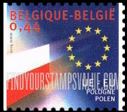 FindYourStampsValue: Expansion of European Union, Flags of newly-admitted countries: Poland