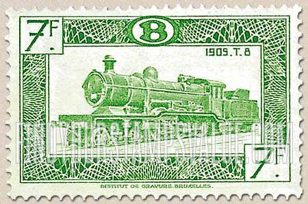 FindYourStampsValue: Parcel Post and Railway: Locomotive