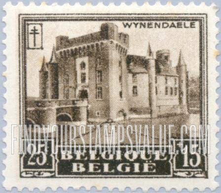 FindYourStampsValue: Semi-Postal: Wynendaele