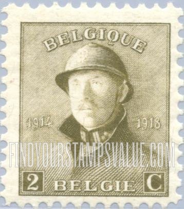 FindYourStampsValue: King Albert in Trench Helmet