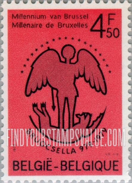 FindYourStampsValue: St. Michael Banishing Lucifer