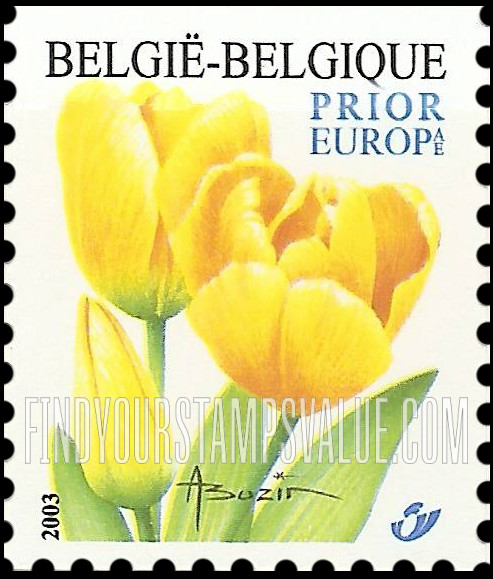 FindYourStampsValue: Yellow Tulips