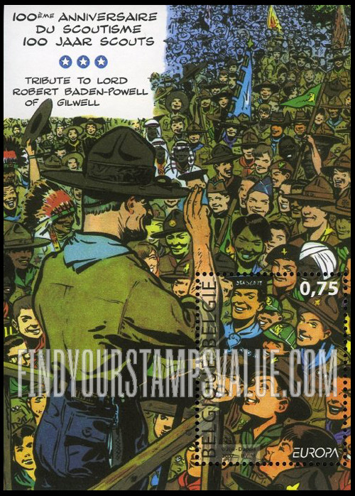 FindYourStampsValue: Europa: Scouts