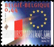 FindYourStampsValue: Expansion of European Union, Flags of newly-admitted countries: Malta
