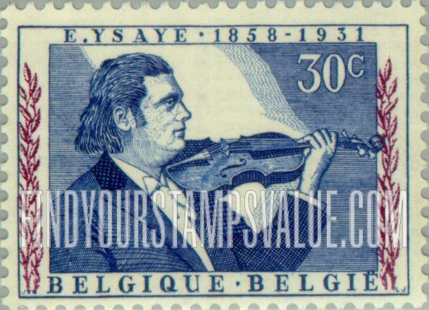 FindYourStampsValue: Eugène Ysaye