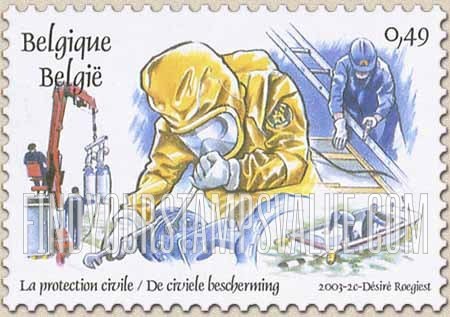 FindYourStampsValue: Love for Service Occupations: Civil defense workers