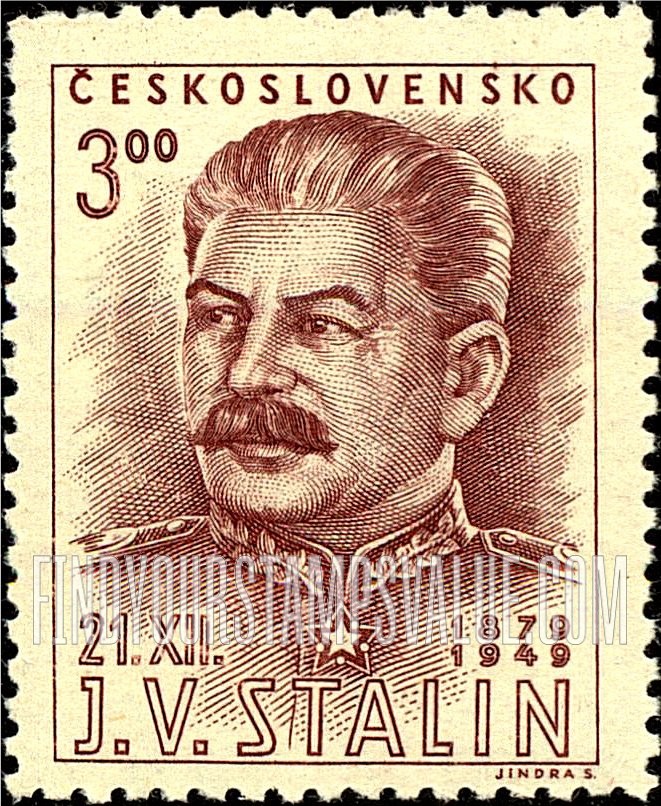 FindYourStampsValue: Stalin facing left