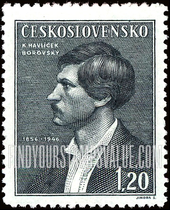 FindYourStampsValue: Karel Havlícek Borovsky