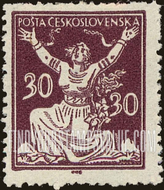 FindYourStampsValue: Czechoslovakia Breaking Chains to Freedom
