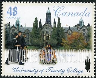 FindYourStampsValue: Universities: University of Trinity College150th anniversary
