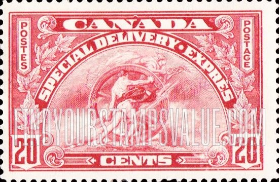 FindYourStampsValue: Allegory of Progress