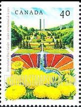 FindYourStampsValue: International Peace Garden, Boissevain, Manitoba