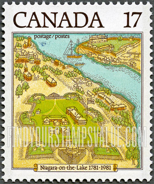 FindYourStampsValue: Niagara-on-the-Lake