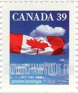 FindYourStampsValue: Flag and Clouds