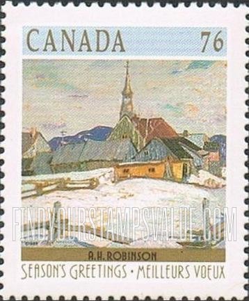 FindYourStampsValue: Ste. Agnes, c. 1925-30, by Albert H. Robinson (1881-1956).